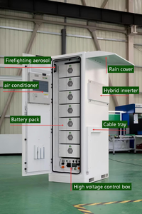 ระบบกักเก็บพลังงานแสงอาทิตย์แบบตู้ 100KWH 112KWH 50KWH ระบบกักเก็บพลังงานเชิงพาณิชย์ประสิทธิภาพสูงสำหรับไมโครกริด - Product Image 3