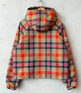 Giacca a Vento in Nylon di Alta Qualità con Cappuccio, Stampa Leopardata Personalizzata, Logo e Zip, Modello Corto e Squadrato per Uomo - Product Image 2