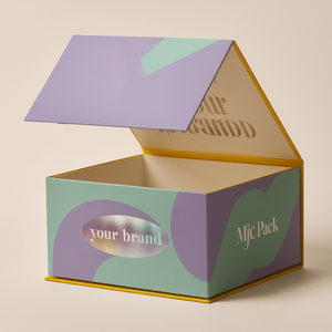 Caja de Regalo Magnética de Lujo para Cuidado de la Piel con Logotipo Personalizado, Cajas de Cartón Rígido Reciclables con Inserciones de Esponja - Product Image 1