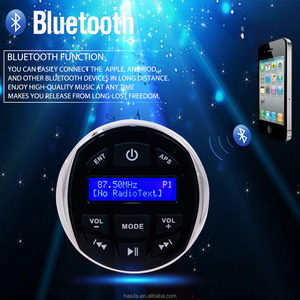 เครื่องเล่น MP3 แบบ LCD รุ่น H-820D สำหรับเรือ สระว่ายน้ำ มอเตอร์ไซค์ สปา และรถเอทีวี - Product Image 3