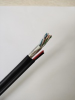 Cable de Red LAN para CCTV de Cobre Blindado FTP CCA Cat5e+2 Núcleos HanLi/OEM Zhejiang Power