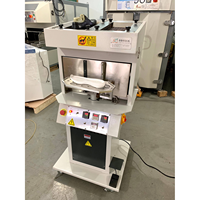 Séchoir semi-automatique pour la colle des empeignes de chaussures et activateur de fixation de semelles pour machines à fabriquer des chaussures