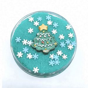 2025 Popularity Hot Sale Christmas Colorful Magic Changing Plastic Clay <b>Slime</b> Kit Customizable Colored Clay Playdough Non-Toxic - Product Image 4