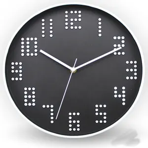 2023 Wall Clock Fancy Design Digital 3d Numbers Clock