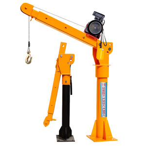 500kg Truck-Mounted Bed Crane Hoist Pickup Truck Crane with <strong>12V</strong> 1500kg <strong>Electric</strong> <strong>Winch</strong> 360 Swivel Adjustable Height Angle - Product Image 4