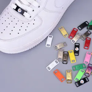Engrave SUP Metal Af Event Shoe Lace Lock Sneaker Shoelace Decorations Accessories Charms