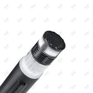 Sistema de Micrófono Inalámbrico de Doble Canal EIF de Alta Calidad -1000, Conector XLR Metálico, Cancelación de Ruido, Ligero - Product Image 4