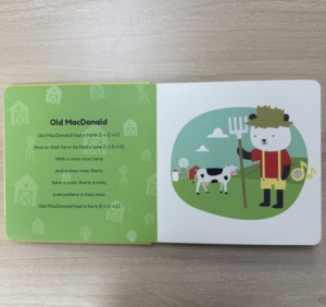Libro Sonoro Interattivo OEM ODM con Ninne Nanne per Bambini 1 2 3 Anni, Libro Musicale, Regalo Perfetto per il Primo Compleanno, 6 Canzoni Preferite - Product Image 3