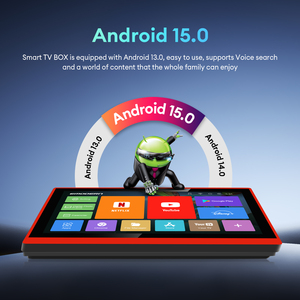 Emodern Small 14.1 Inch Portable LED <strong>TV</strong> with for Interface OEM Compatible Digital Smart <strong>Android</strong> 15 System Full HD - Product Image 4