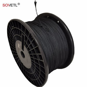 Cabo De Aramida Cor Preta Alta Resistência Resistente À Alta Temperatura Retardador De Chama De Combate A Incêndio De Segurança Aramida Corda Trançada - Product Image 5