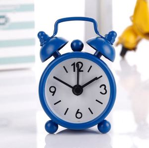 Reloj Despertador de Metal Pequeño de 40 mm con Logotipo Personalizado, Redondo, Decoración para el Hogar, Colorido, Mini, para Estudiantes, Niños, Regalos - Product Image 4