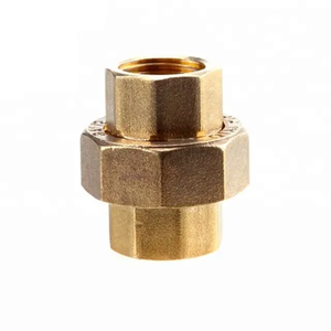 公/母npt bsp螺纹直连接器bsp适配器黄铜奶嘴凹槽配件