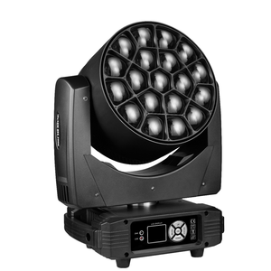 ZY 19 عيون نحل 19x40 أضواء ديسكو 19x40W RGBW 4in1 غسل التكبير رأس متحرك ليد لـ DJ - Product Image 5