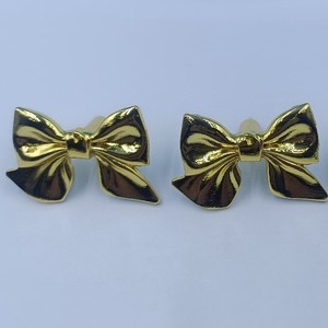 Alloy Bow Furniture Handles <b>Single</b> Hole Durable Novelty Shape <b>Wardrobe</b> Hardware - Product Image 2