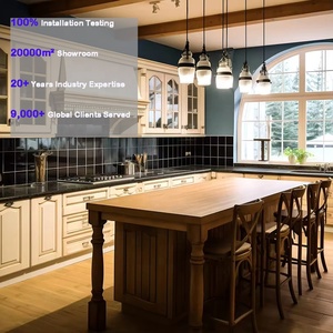 Mobili da <span class=keywords><strong>Cucina</strong></span> Moderni Personalizzati per il Progetto Honduras con <span class=keywords><strong>Isola</strong></span>, Finitura Laccata Opaca, Arredamento Intelligente, Piani di Lavoro in Laminato Effetto Marmo - Product Image 2