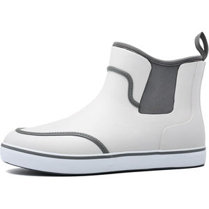 Bottes <span class=keywords><strong>de</strong></span> pont pour hommes, imperméables, chaussures <span class=keywords><strong>de</strong></span> pluie à la cheville, antidérapantes, en caoutchouc, bottes <span class=keywords><strong>de</strong></span> <span class=keywords><strong>pêche</strong></span> avec néoprène pour la navigation et le travail - Product Image 2