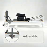 Máquina de Pilates de Aleación de Aluminio de Alta Calidad: Equipo de Gimnasio Seguro y Estable, Apto para Rehabilitación