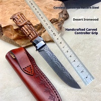 Oem Diy Maatwerk Poeder Staal Coreless Outdoor Hoge Hardheid Camping Zelfverdediging Scherp Fruit Survival Mes