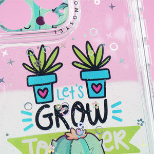 Funda <span class=keywords><strong>de</strong></span> <span class=keywords><strong>teléfono</strong></span> móvil pintada transparente TPU + PC Funda con funda trasera <span class=keywords><strong>de</strong></span> <span class=keywords><strong>teléfono</strong></span> epoxi para iPhone 15 pro Max Forros Para celular al por mayor - Product Image 3