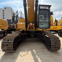 Excavatrice sur chenilles hydraulique d'occasion Caterpillar CAT350 de 50 tonnes, d'origine japonaise, de haute qualité, avec moteur et pompe intégrés, à vendre