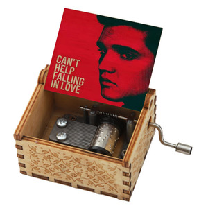 24 Diseños Ecológicos <span class=keywords><strong>de</strong></span> Cajas <span class=keywords><strong>de</strong></span> Música Miniatura <span class=keywords><strong>de</strong></span> Madera Vintage con Grabado Láser y Manivela, con Temática <span class=keywords><strong>de</strong></span> Anime 'Can't Fall in Love', <span class=keywords><strong>de</strong></span> Colores, para Regalo al por Mayor - Product Image 4