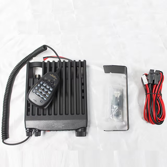 YAESU FT2900R 75 Watt Heavy Duty 144 MHz FM Mobile Transceiver Car Radio Similar to Walkie Talkie Handheld Two-Way Digital Radio