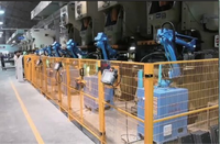 Système d'automatisation industrielle HOZO à 6 axes pour le poinçonnage de tôles, avec bras robotisé PLC et motorisé
