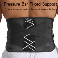 Ceinture de soutien lombaire respirante et protectrice pour hommes et femmes, idéale pour la musculation et les squats
