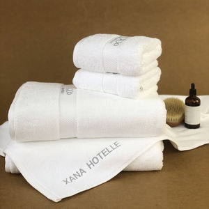 5ดาวโรงแรมหรูผ้าขนหนูอาบน้ำชุดและร่างกายทำงานเสื้อคลุมอาบน้ำทั้งหมดสามารถปรับแต่งเย็บปักถักร้อยยี่ห้อ - Product Image 5