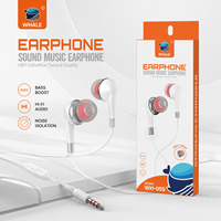 Écouteurs filaires WHALE 3,5 mm avec fil, vente en gros, écouteurs filaires et casques musicaux, pour écouteurs filaires Apple 3,5 mm