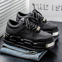 Nouvelles Chaussures Décontractées pour Hommes de Créateur, Style Marche Personnalisé, Doublure en Maille Respirante, À Lacets, Antidérapantes, Tendance