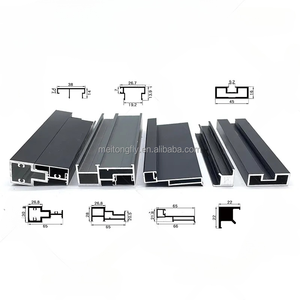กระจกสองชั้นสำหรับโปรไฟล์ประตูสำนักงาน<span class=keywords><strong>65</strong></span>แบบบาง - Product Image 2