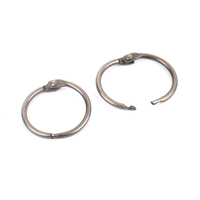 Nouvelle arrivée de bague de reliure en métal de bureau populaire de forme ronde