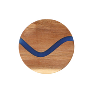 Sous-verres personnalisés en bambou et rotin, style nordique, écologiques, multi-tailles, pour cadeaux et promotions, avec gaufrage, MOQ