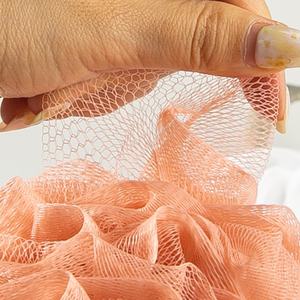 GLOWAY el çift taraflı çok fonksiyonlu 2-In-1 saç baş masaj aleti şampuan fırça kabağı örgü banyo süngeri duş sünger topu - Product Image 4