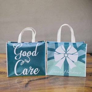 Custom Fully Color <b>Print</b> Laminated Non-woven Vest Shopping Tote Bags,fashion Custom Tote Bags - Product Image 1