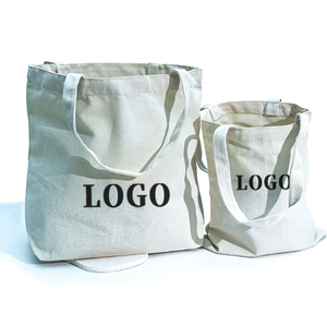 Bolsa de tela de algodón ecológica, bolsa de compras reutilizable, bolsa de compras con logo personalizado - Product Image 5