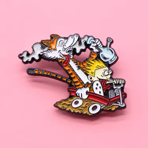 Pin de Solapa Económico de Esmalte Suave, Pin Personalizado con Diseño Dorado, Recuerdo de Película, 5000 Piezas, Sin Costo de Molde - Product Image 4