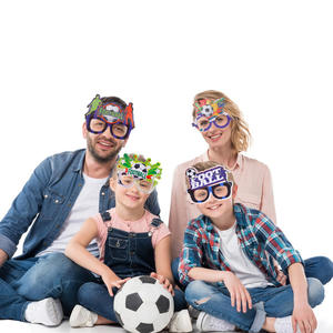 Gafas de Plástico con Diseño de Fútbol para Fanáticos del Fútbol, Accesorios para Fiestas Infantiles, Venta Caliente - Product Image 4