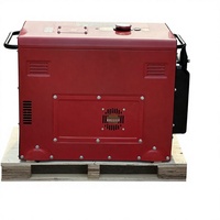 Générateur Diesel Silencieux Monobloc à Refroidissement par Air 5kW 6kW, MOQ, Couleur Personnalisée, Marque Privée, Prêt pour l'E-commerce, Livraison Rapide