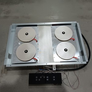 เตาเหนี่ยวนำในตัวเตาสี่เตา110/22V เตาแม่เหล็กไฟฟ้าที่มองไม่เห็น - Product Image 1