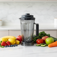 Pot de mixeur de haute qualité de 4,0 L, compatible avec les modèles 5042/5052/5072/5082/5092, pièces de rechange pour mixeur commercial avec lame et couvercle