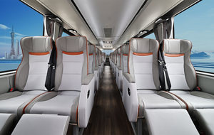 <span class=keywords><strong>Bus</strong></span> Kota Mewah Bekas SINOTRUCK 26 Kursi Zhongtong Mesin Diesel Belakang 6-8L Kondisi Prima Transmisi Otomatis Euro - Product Image 6