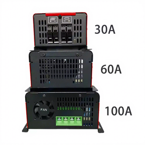 Contrôleur de charge solaire <span class=keywords><strong>MPPT</strong></span> 30A 60A 100A pour batteries au gel, au plomb-acide et au lithium 12V 24V 48V, chargeur hors réseau - Product Image 6