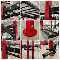 Rack de Sentadillas Multifuncional, Power Rack, Barra Monkey, Equipo de Fitness para Gimnasio Comercial, Entrenamiento de Fuerza