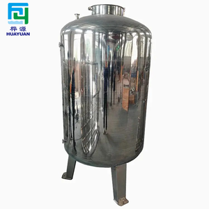 خزان ضغط عمودي من الفولاذ المقاوم للصدأ 304/316 لتخزين المياه النقية بسعة 50-20000 لتر - Product Image 5