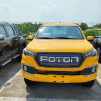 Pickup chinois pas cher 4x4 Foton ETunland pick-up électrique à double cabine 536 km LHD RHD Pickup Truck en vente