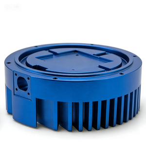 Boîtier de dissipateur thermique usiné CNC - Boîtier en alliage d'aluminium pour instruments de contrôle industriels haute température - Product Image 2