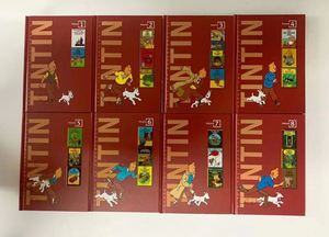 Colección Original en Inglés de Tintín, Las Aventuras de Tintín, Set de 8 Volúmenes, Edición de Colección de Tapa Dura - Product Image 3