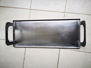 Bandeja de acero inoxidable 304 para <span class=keywords><strong>comida</strong></span>, accesorio de <span class=keywords><strong>parrilla</strong></span> <span class=keywords><strong>argentina</strong></span>, <span class=keywords><strong>parrilla</strong></span> de Santamaria - Product Image 3